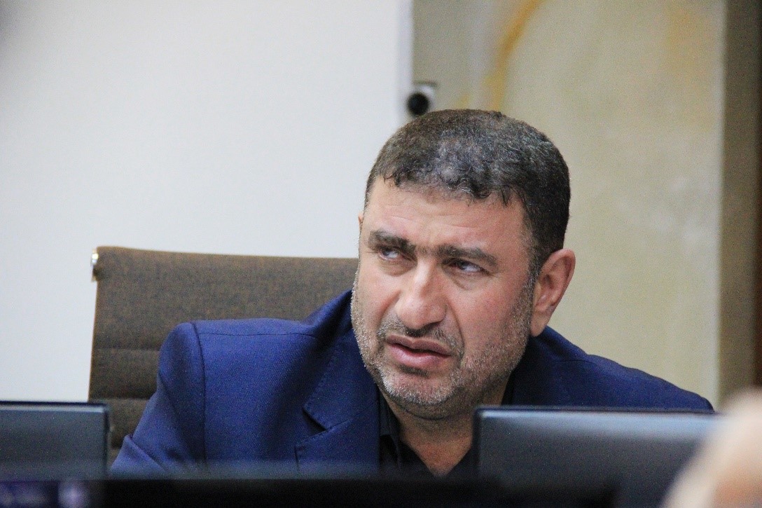 مدیرعامل سابق گروه سرمایه گذاری کشاورزی کوثر در آئین تکریم خود دکتر نوروزی مدیرعامل سابق گروه سرمایه گذاری کشاورزی کوثر