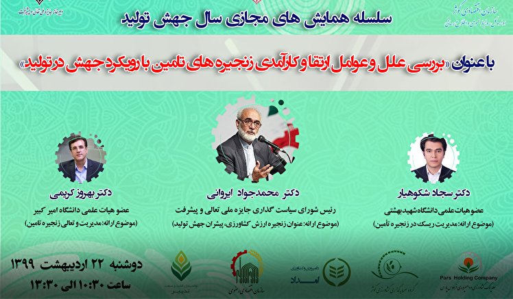 برگزاری همایش مجازی شرکتهای برتر کشاورزی با رویکرد جهش تولید