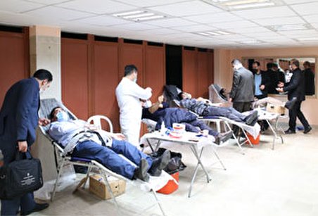 گزارش تصویری | پویش اهدای خون به نیابت از شهیدان مقاومت در ستاد سازمان