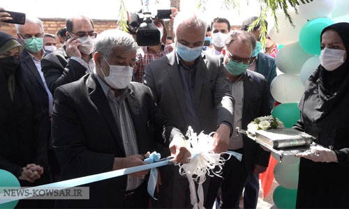 آئین افتتاح خط تولید ضدعفونی کننده شرکت شیمی دارو کوثر در شرق کشور