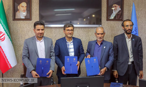 امضاء قرارداد همکاری در پروژه‌های نوآورانه بین دانشگاه تبریز و گروه کشاورزی کوثر