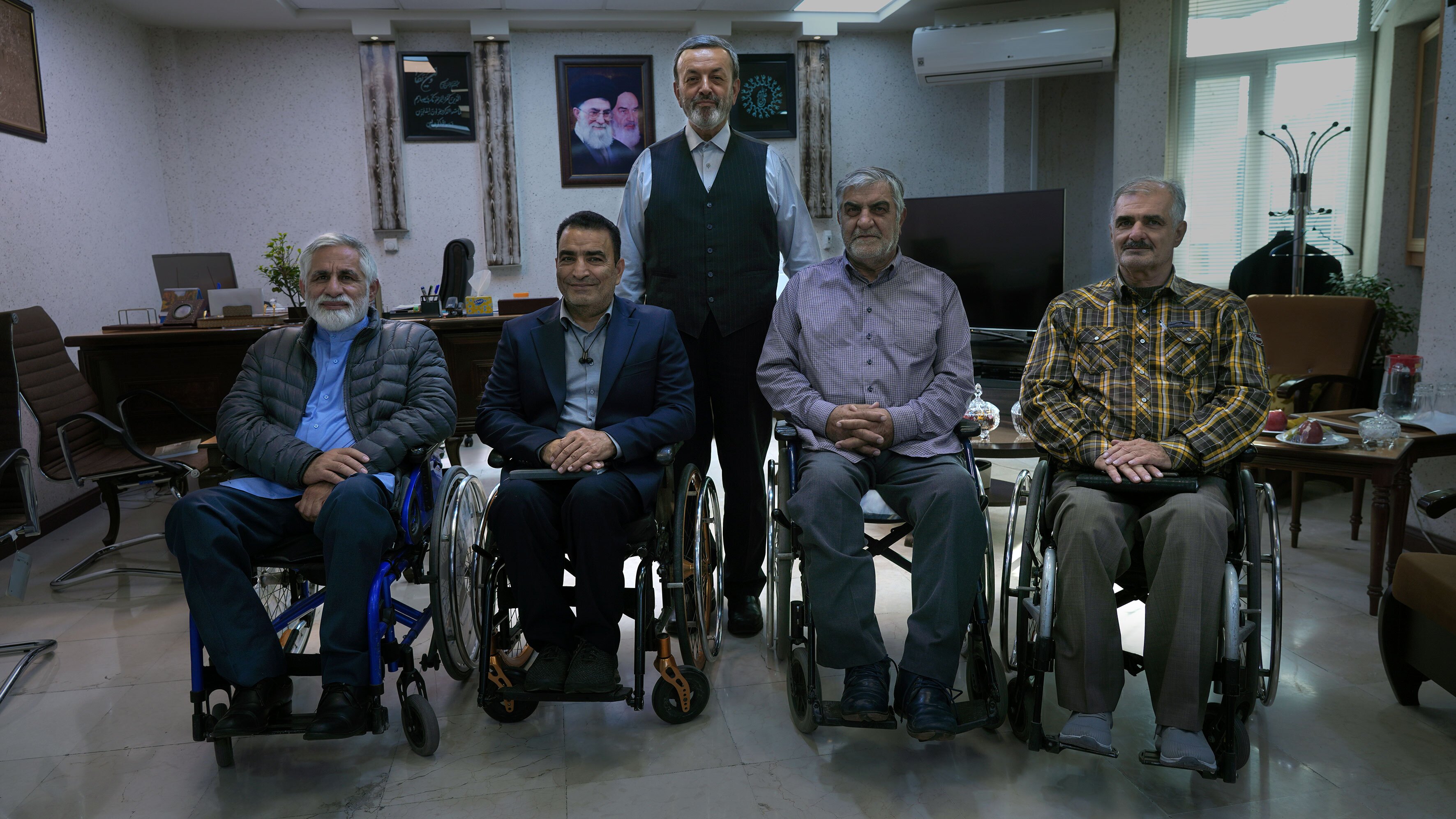 دیدار جانبازانِ راست قامتِ نخاعی با رئیس سازمان بسیج جامعهی کشاورزی کشور دیدار جانبازانِ راست قامتِ نخاعی با رئیس سازمان بسیج جامعهی کشاورزی کشور