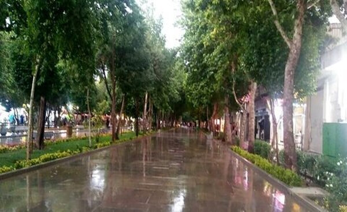 رگبار باران و رعد و برق در ۱۰ استان رگبار باران و رعد و برق در ۱۰ استان