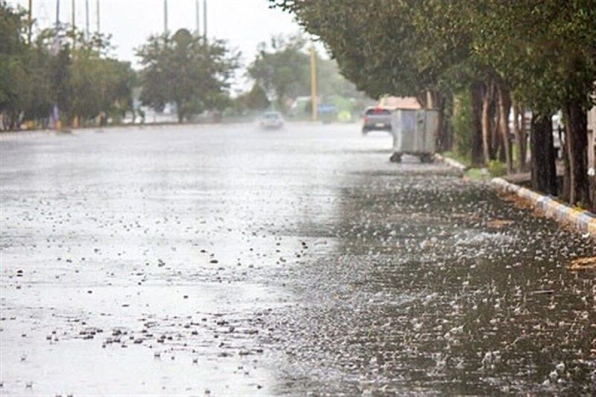 رگبار و رعد و برق در ۲۱ استان