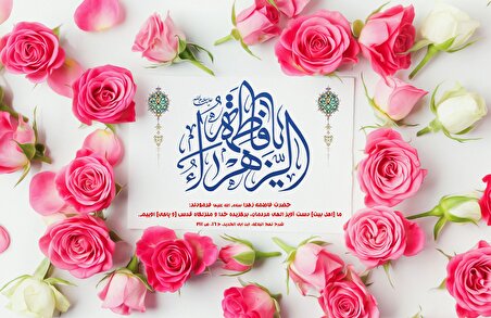 میلاد با سعادت حضرت صدیقه‌طاهره فاطمه‌زهرا سلام‌الله‌علیها مبارک باد