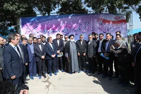 گزارش تصویری آئین افتتاح دو پروژه مهم کشاورزی سازمان اقتصادی کوثر در شهرستان ورامین 1397/02/25