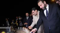 گزارش تصویری | دیدار معاون رئیس جمهور و رئیس بنیاد شهید و امور ایثارگران و مدیرعامل سازمان با مدیر مؤسسه شهداء عراق
