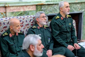 دیدار جمعی از فرماندهان نیرو‌های مسلح با فرمانده معظم کل قوا