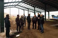 بازدید مدیران شرکت روم سلکشن و مرکز اصلاح نژاد و ژنتیک کشور فرانسه از مزرعه دینور شرکت اجداد سپیدان کوثر