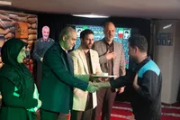 بسیجیان فعال سازمان مورد قدردانی قرار گرفتند