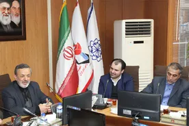 گزارش تصویری آئین تکریم و معارفه فرمانده پایگاه مقاومت بسیج