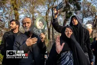 آیین تشییع پیکر مطهر فرماندهان شهید جنگ رمضان در تهران
