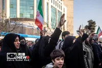 آیین تشییع پیکر مطهر فرماندهان شهید جنگ رمضان در تهران