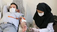 راه اندازی پایگاه سیار انتقال خون برای گرامیداشت حماسه ۹ دی و سالروز شهادت سردار سلیمانی توسط کارکنان سازمان