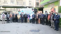 راه اندازی پایگاه سیار انتقال خون برای گرامیداشت حماسه ۹ دی و سالروز شهادت سردار سلیمانی توسط کارکنان سازمان