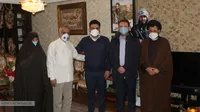 تجدید بیعت با آرمان‌های شهدا در دیدار خانواره شهید حسین معز غلامی