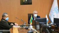 گزارش تصویری | دیدار مهندس اوحدی معاون رئیس جمهور و رئیس بنیاد شهید و امور ایثارگران با برخی مدیران سازمان
