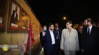 گزارش تصویری | دیدار معاون رئیس جمهور و رئیس بنیاد شهید و امور ایثارگران و مدیرعامل سازمان با مدیر مؤسسه شهداء عراق