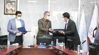 تکریم و معارفه مدیران عامل دو گروه و یک شرکت تابعه سازمان با حضور دکتر ناصر فخاری