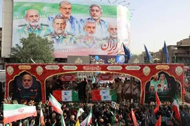 تشییع با شکوه پیکر شهدای مقاومت در تهران