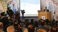 گزارش تصویری آئین افتتاح بزرگ‌ترین مزرعه پرورش مرغ مادر تخم‌گذار کشور، استان زنجان، 17 اسفند 97