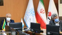 گزارش تصویری | دیدار مهندس اوحدی معاون رئیس جمهور و رئیس بنیاد شهید و امور ایثارگران با برخی مدیران سازمان