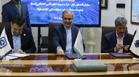 گزارش تصویری | سازمان اقتصادی کوثر میزبان تفاهم نامه سه جانبه معدنی