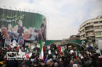 آیین تشییع پیکر مطهر فرماندهان شهید جنگ رمضان در تهران