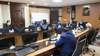 آئین تکریم و معارفه معاون توسعه منابع و پشتیبانی سازمان اقتصادی کوثر