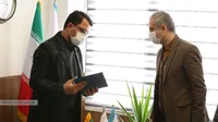 تکریم و معارفه مدیران عامل دو گروه و یک شرکت تابعه سازمان با حضور دکتر ناصر فخاری