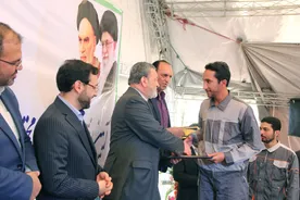 گزارش تصویری آئین افتتاح دو پروژه مهم کشاورزی سازمان اقتصادی کوثر در شهرستان ورامین 1397/02/25