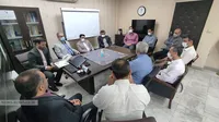 دیدار نوروزی مدیرعامل سازمان با همکاران حراست و تقدیر از همکار بازنشسته