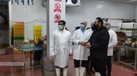 بازدید مدیرعامل سازمان از کارخانه شیمی دارو، سایت پشرت و کشتارگاه دُربال
