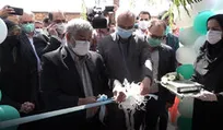 آئین افتتاح خط تولید ضدعفونی کننده شرکت شیمی دارو کوثر در شرق کشور