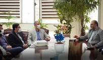 دیدار صمیمانه مدیرعامل و مدیران سازمان با مدیرعامل گروه مالی سپهر صادرات