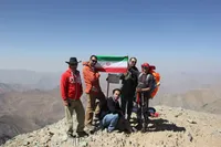 گزارش تصویری چهارمین صعود تیم کوهنوردی سازمان - قله 4200 متری کلون بستک