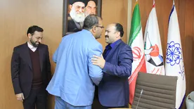 آئین تکریم و معارفه مدیر امور مالی و تأمین منابع و مدیر امور مجامع و بودجه سازمان