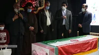 گزارش تصویری | تشییع پیکر شهید گمنام و تکریم مادران شهدا در سازمان