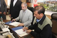 امضای تفاهمنامه بین سازمان اقتصادی کوثر و ذوب آهن اصفهان در حوزه معادن