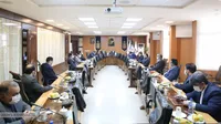آئین تکریم و معارفه معاون توسعه منابع و پشتیبانی سازمان اقتصادی کوثر