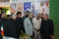 بازدید دکتر فخاری از نمایشگاه دام و طیور