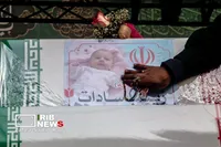 آیین تشییع پیکر مطهر فرماندهان شهید جنگ رمضان در تهران