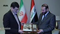 گزارش تصویری | دیدار معاون رئیس جمهور و رئیس بنیاد شهید و امور ایثارگران و مدیرعامل سازمان با مدیر مؤسسه شهداء عراق