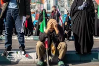 آیین تشییع پیکر مطهر فرماندهان شهید جنگ رمضان در تهران