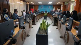 دیدار صمیمانه فرزندان شهید با مهندس اسکندری