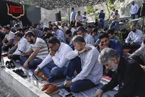 حضور کارکنان سازمان در مراسم روز عرفه کهف الشهداء