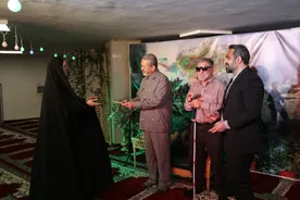 مراسم گرامی‌داشت هفته دفاع مقدس در سازمان اقتصادی کوثر برگزار شد