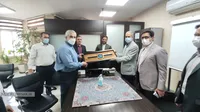 دیدار نوروزی مدیرعامل سازمان با همکاران حراست و تقدیر از همکار بازنشسته