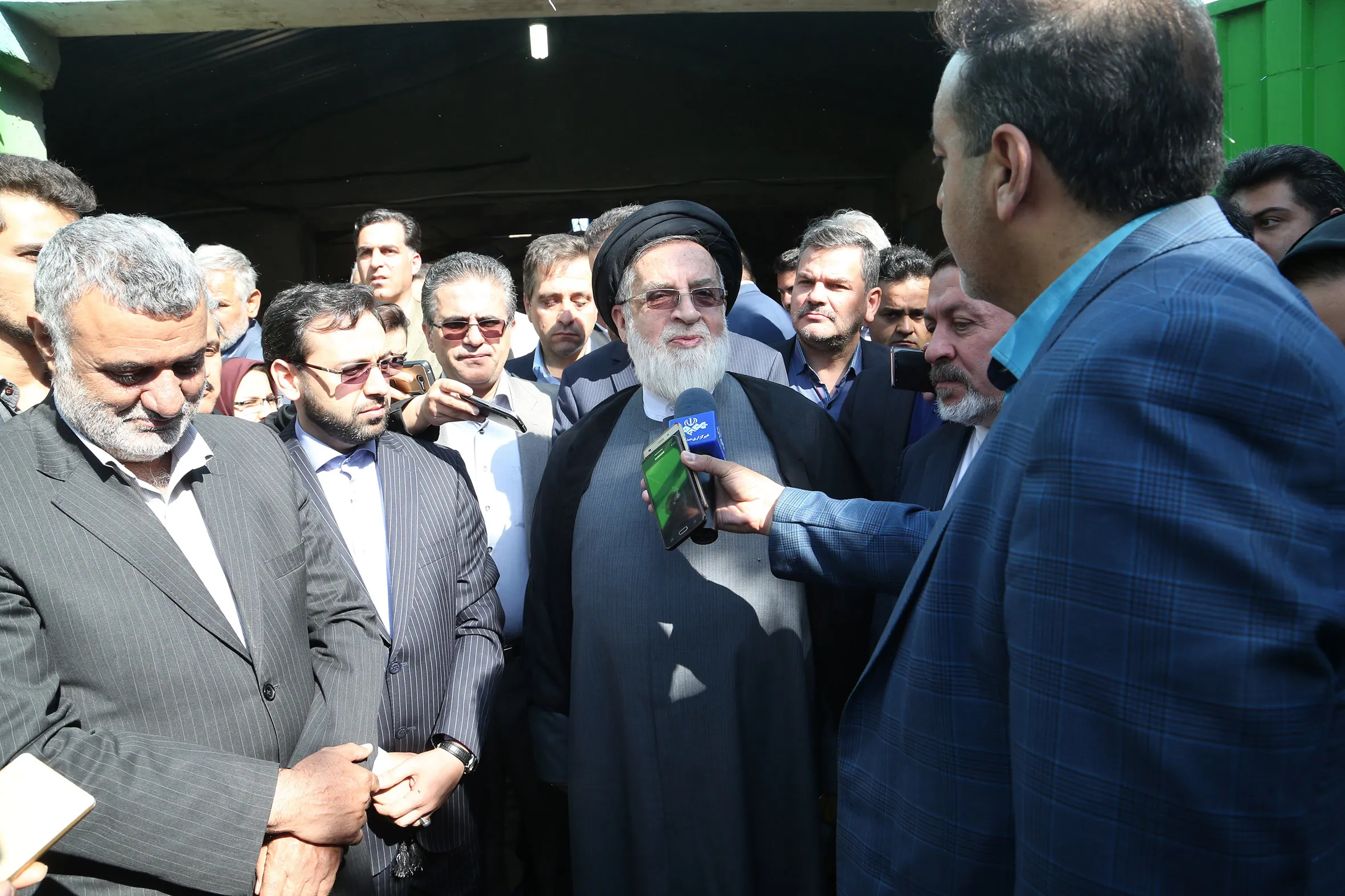 گزارش تصویری آئین افتتاح دو پروژه مهم کشاورزی سازمان اقتصادی کوثر در شهرستان ورامین 1397/02/25