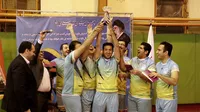 آئین اختتامیه مسابقات ورزشی جام فجر سازمان اقتصادی کوثر